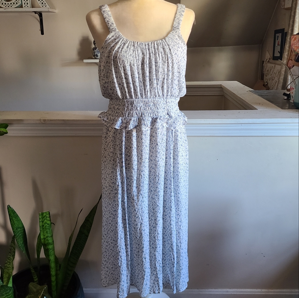 NWT Altar'd State Arula Floral Midi Dress Size X